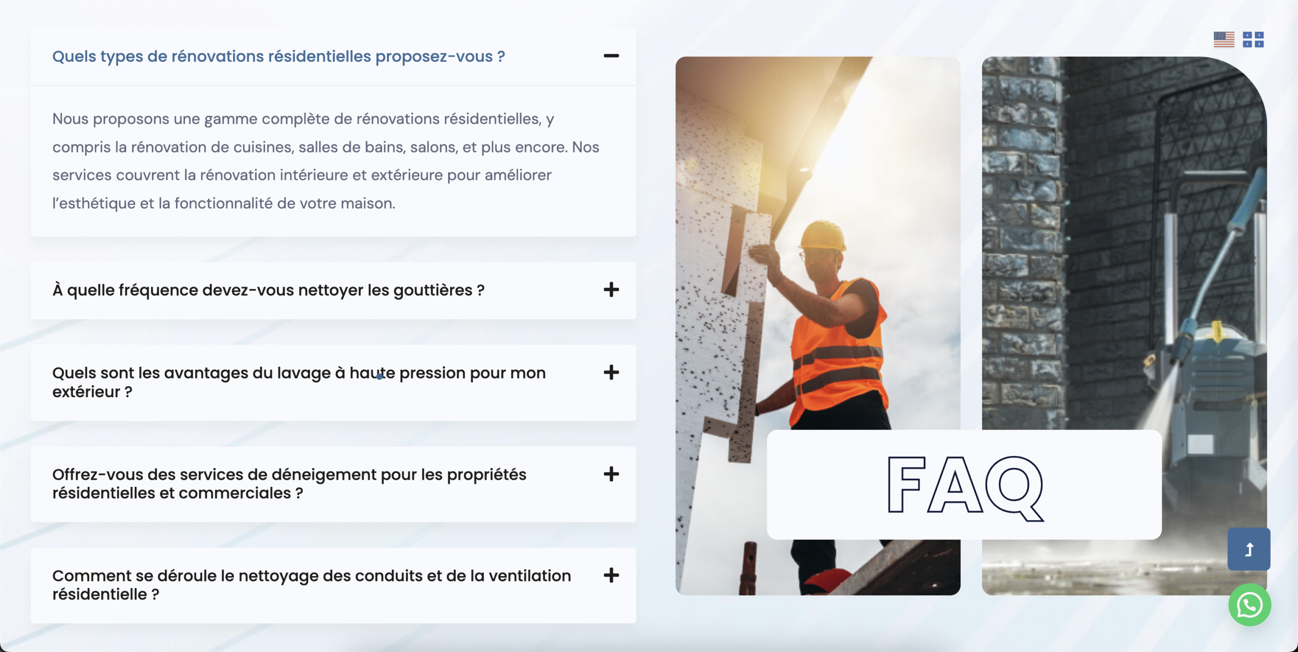 Ce projet consistait en la création d’un site web moderne et bilingue pour BioVac System Inc., mettant en valeur son expertise et offrant une navigation fluide adaptée à tous les appareils.