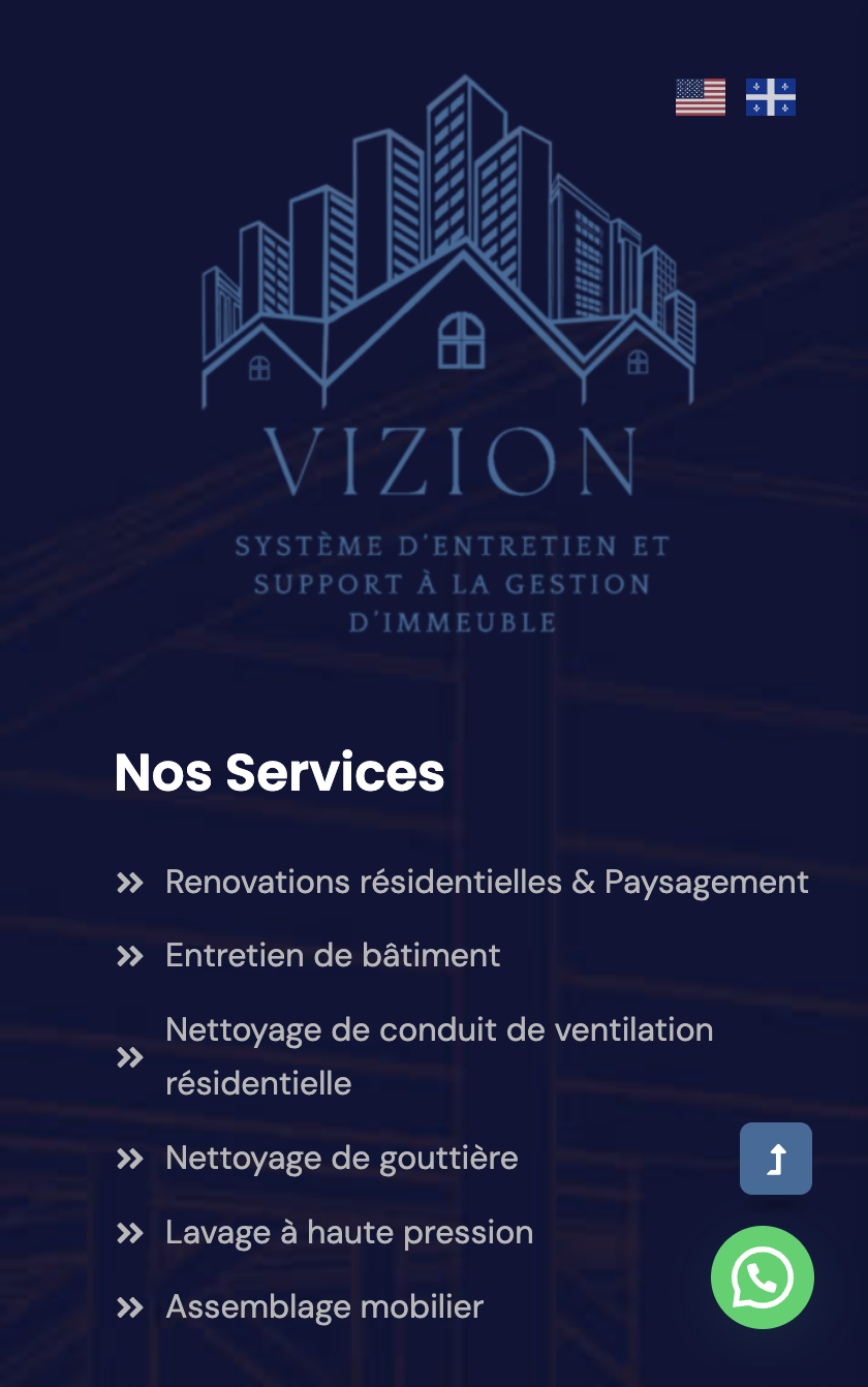 Ce projet consistait en la création d’un site web moderne et bilingue pour BioVac System Inc., mettant en valeur son expertise et offrant une navigation fluide adaptée à tous les appareils.