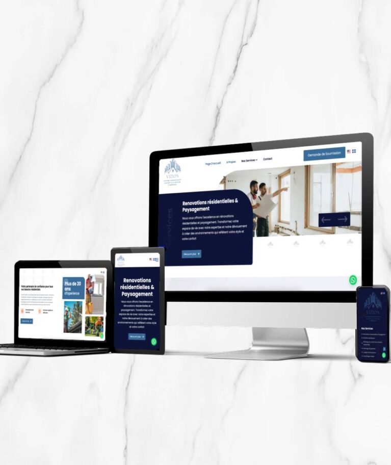 Ce projet consistait en la création d’un site web moderne et bilingue pour BioVac System Inc., mettant en valeur son expertise et offrant une navigation fluide adaptée à tous les appareils.