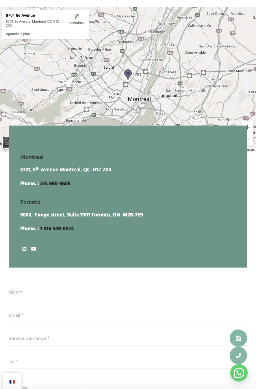 Ce projet consistait en la création d’un site web moderne et bilingue pour BioVac System Inc., mettant en valeur son expertise et offrant une navigation fluide adaptée à tous les appareils.